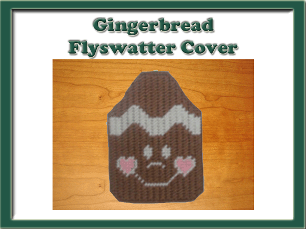 Gingerbread Flyswatter Cover
