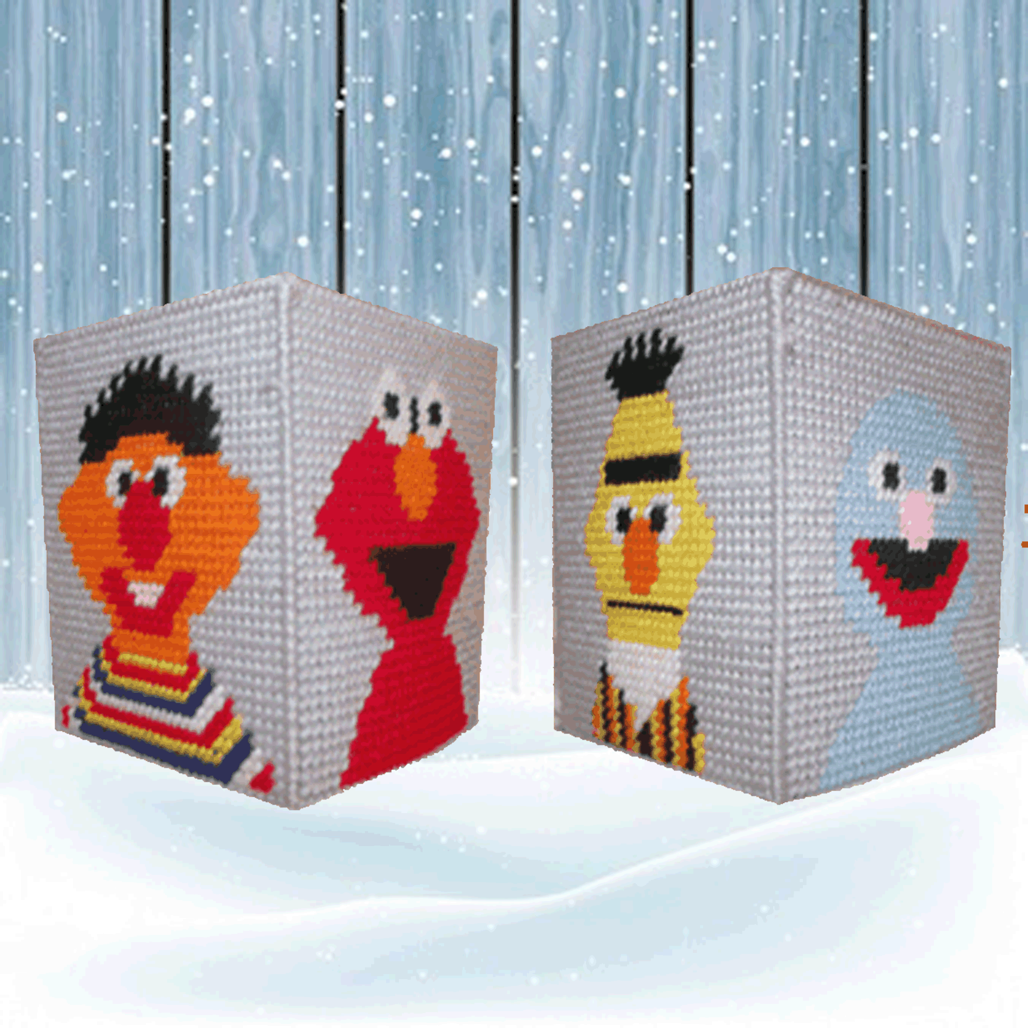 Sesame Bert and Grover sides 1 and 2