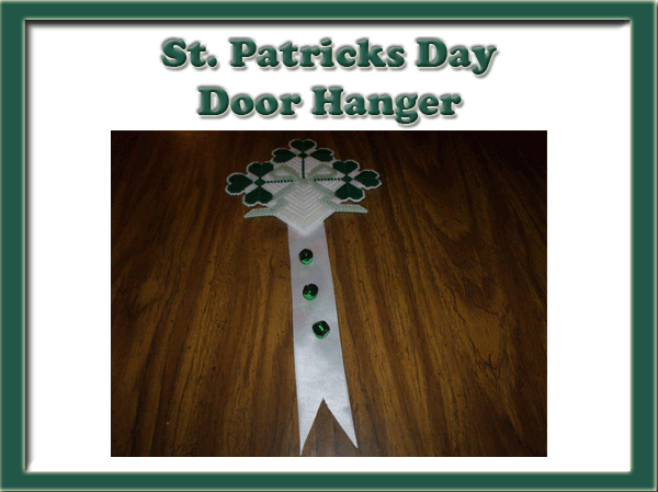 St. Patricks Day Doorhanger